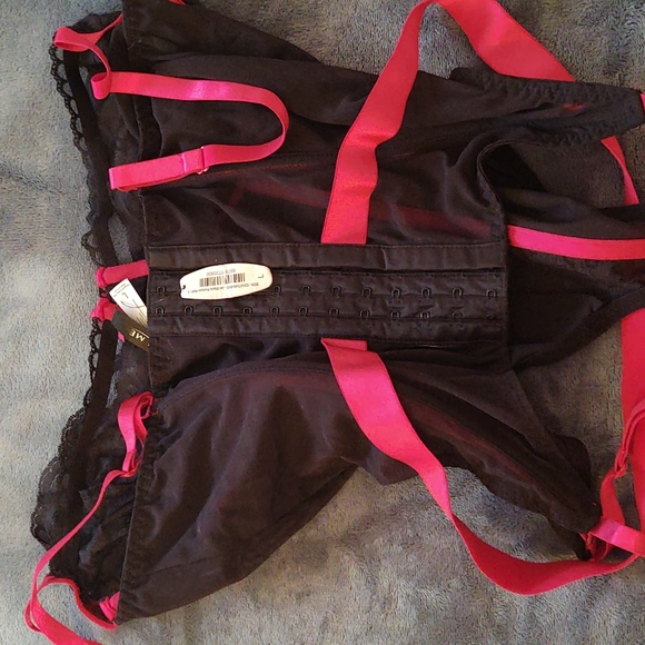 Adore Me red corset - Picture 3 of 4